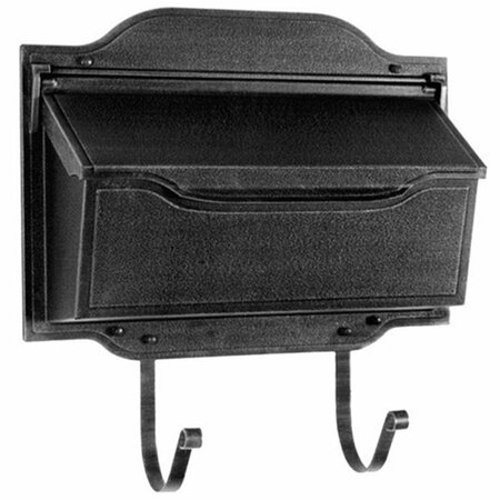 CONTEMPORARY HORIZONTAL MAILBOX Contemporary Black Horizontal Mailbox SHC-1002-BLK